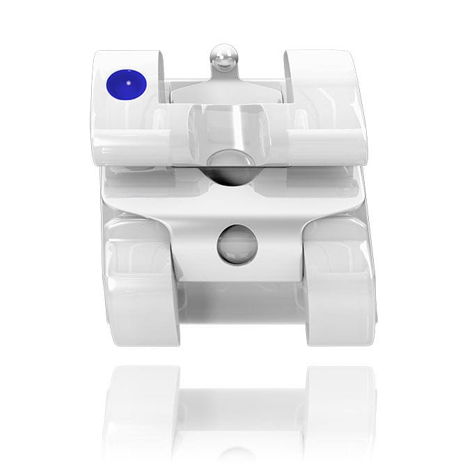 Aesthetic orthodontic bracket EXPERIENCE GC Orthodontics selfligating / ceramic