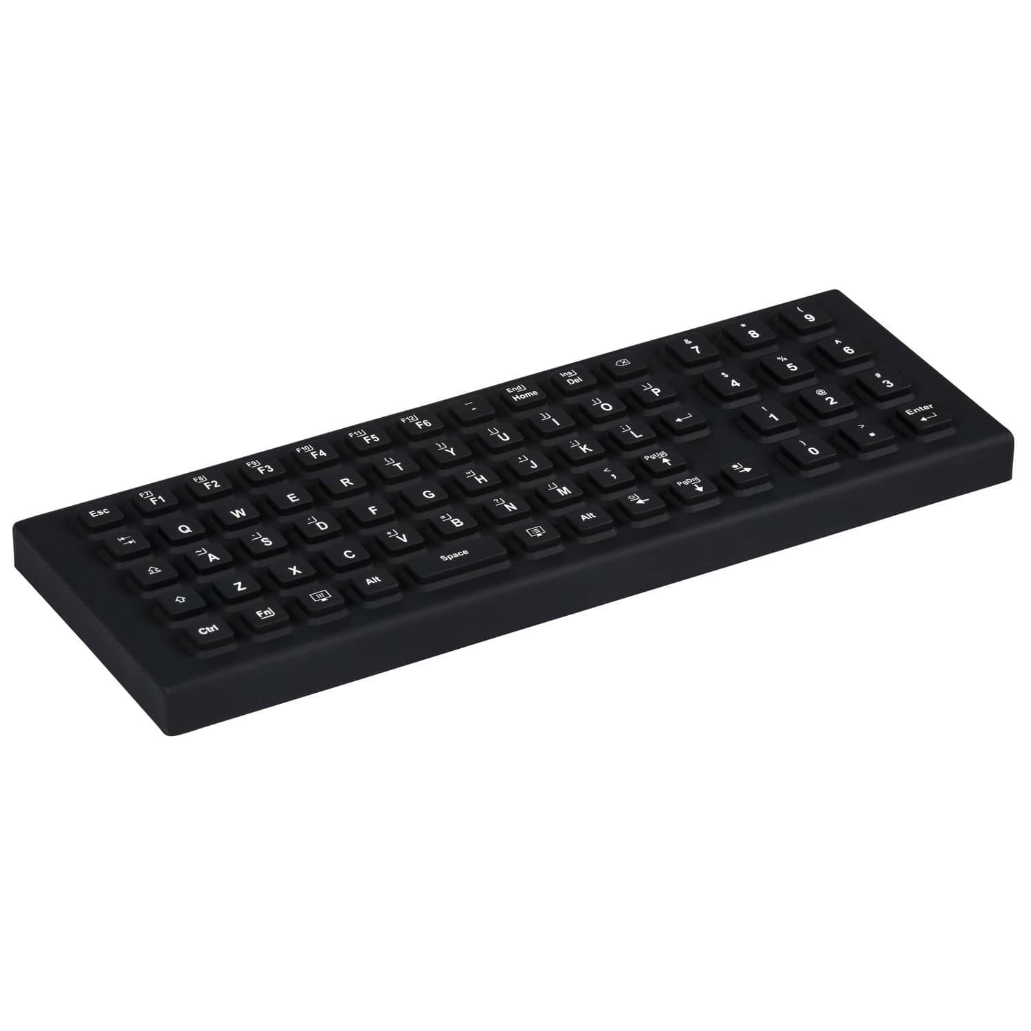 Keyboard with numeric keypad - SIK 65 - PrehKeyTec GmbH - silicone