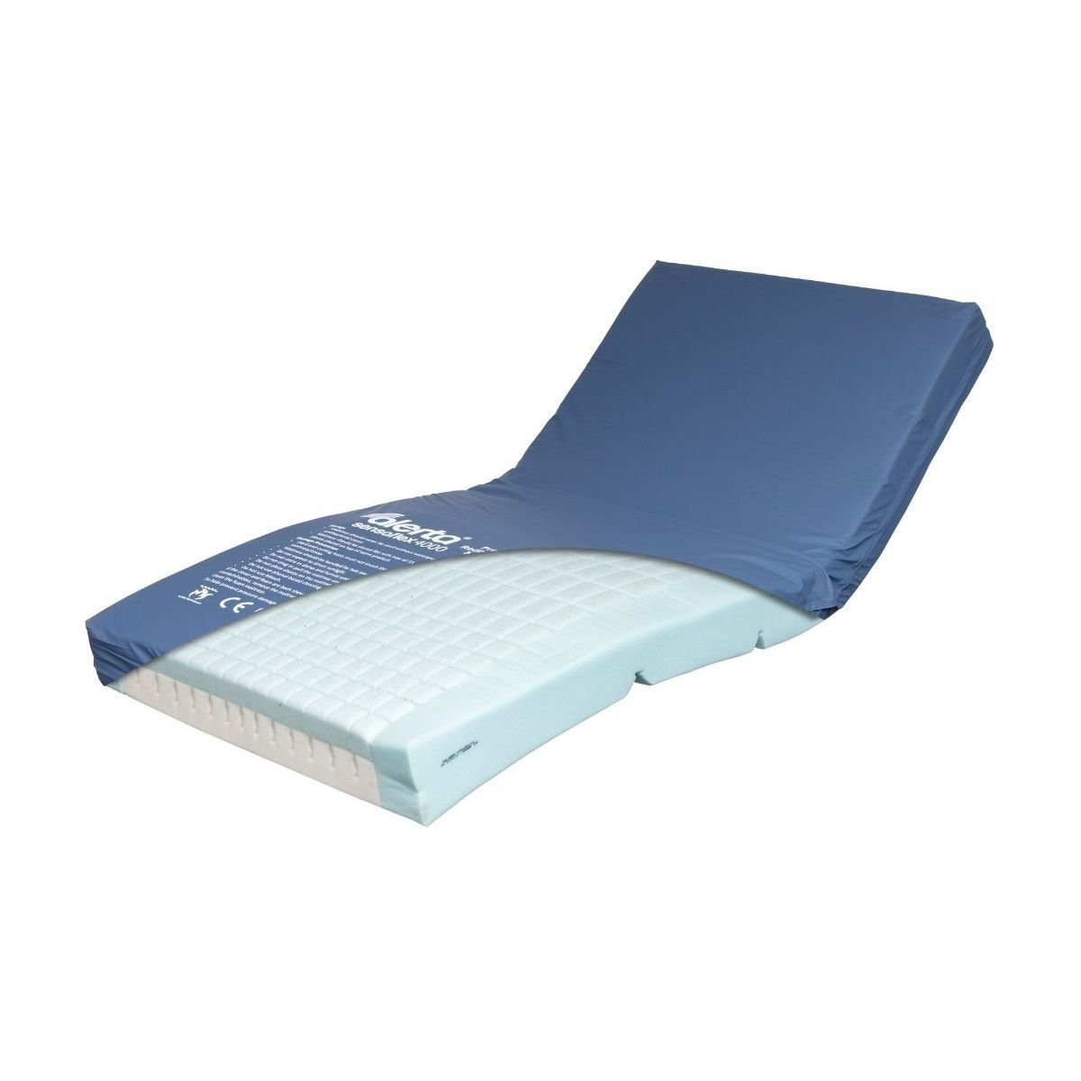 Hospital bed mattress - ALT-4000 - Alerta Medical - gel / foam / waterproof