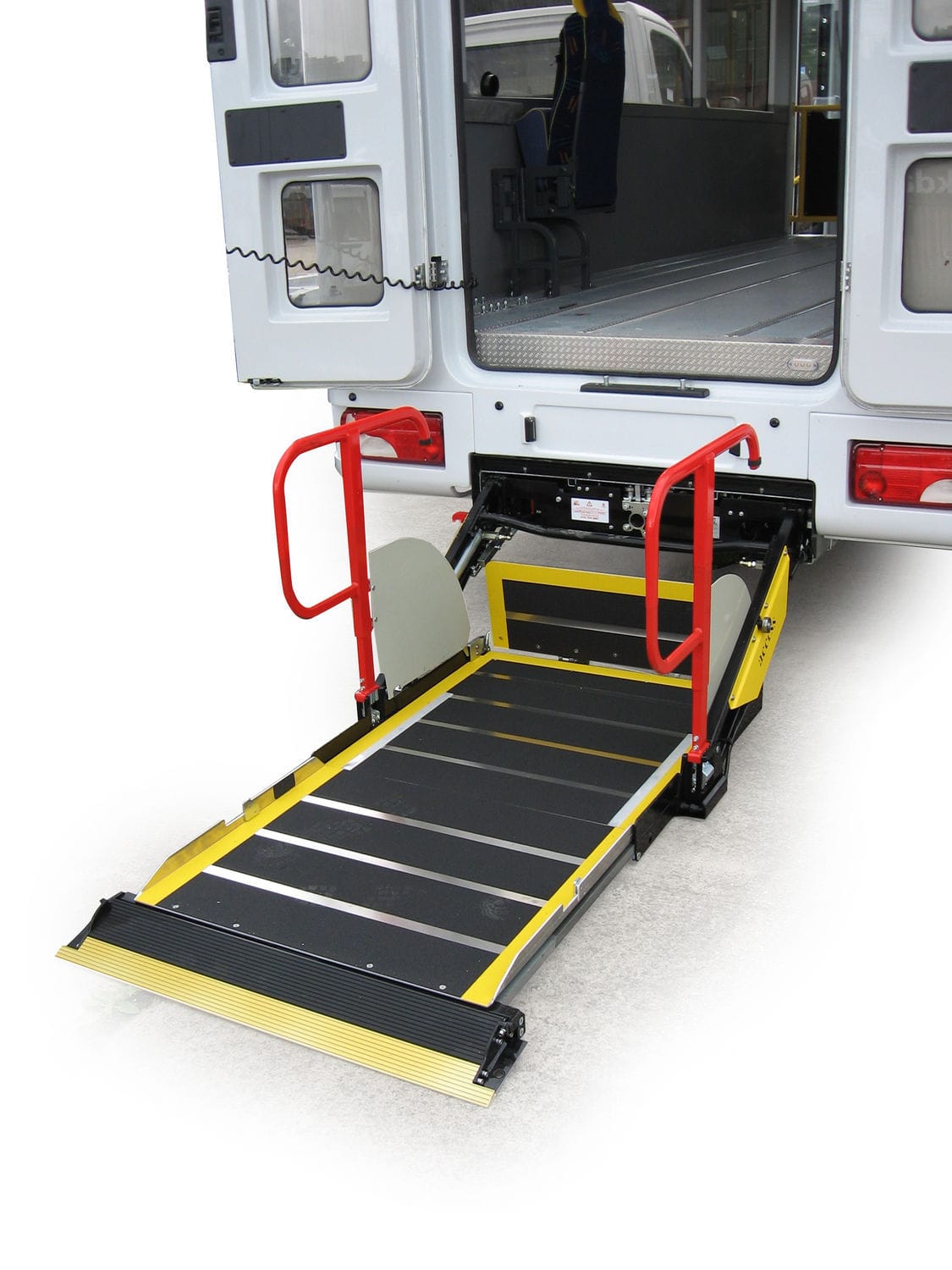 Wheelchair lifting platform Access™ Van Mobility Networks vehicle