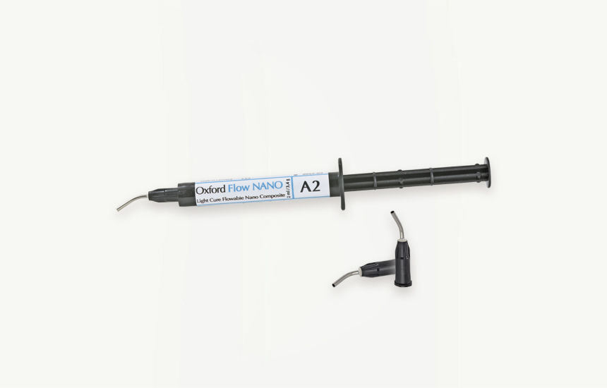 Flowable composite dental material FLOW NANO First Scientific