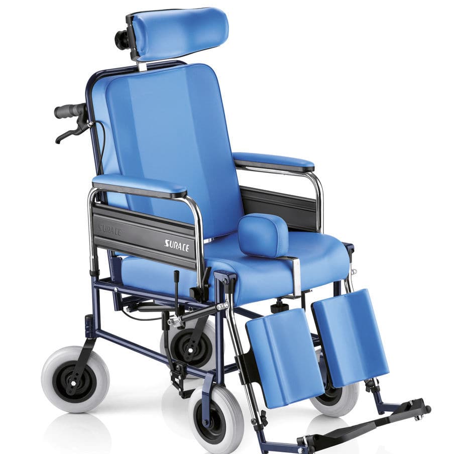 Passive wheelchair 595 ARS Surace outdoor / with legrest / with