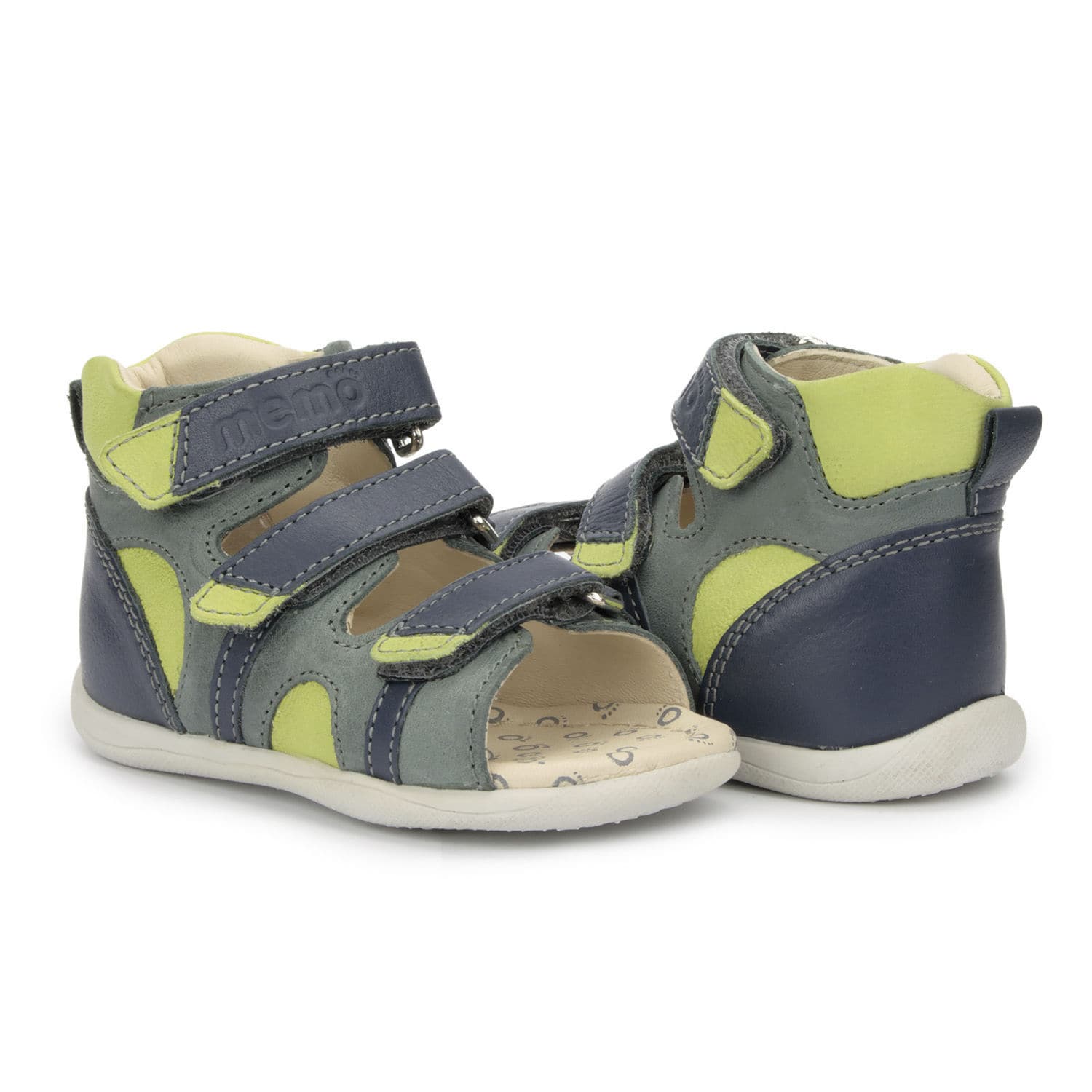 Memo Alvin 1BE First Walking Arch Support Orthopedic Shoes Toddler 