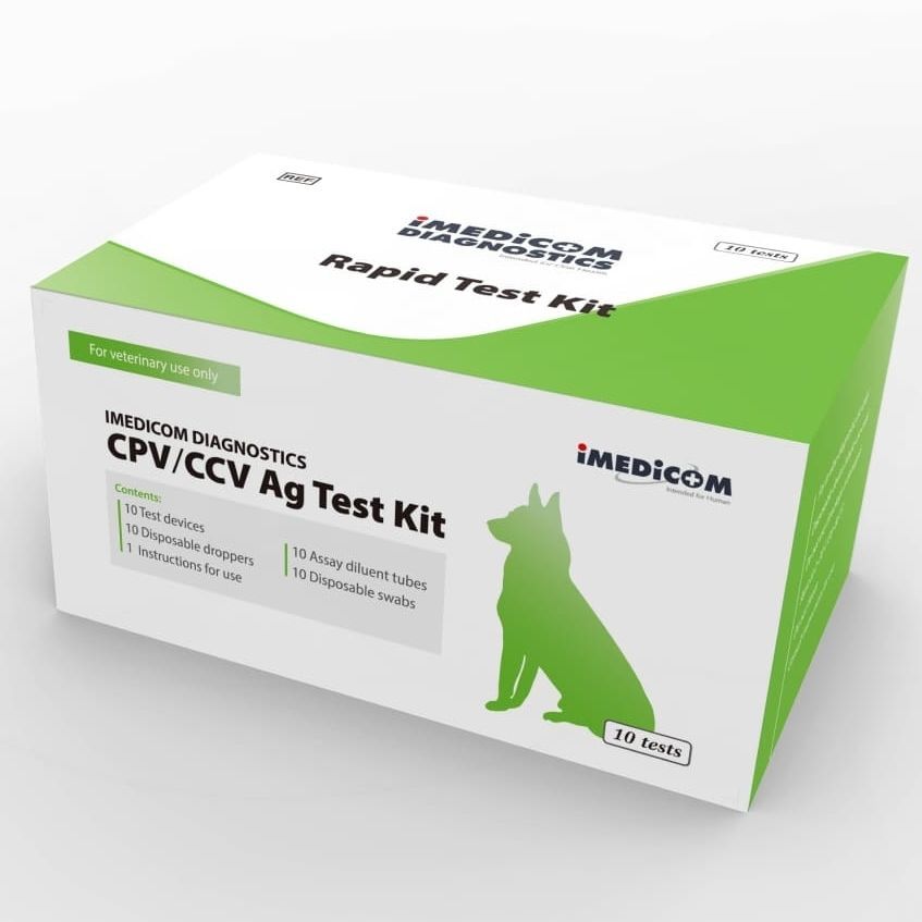 Infectious disease test kit - IMEDICOM - for canines / for antigens ...