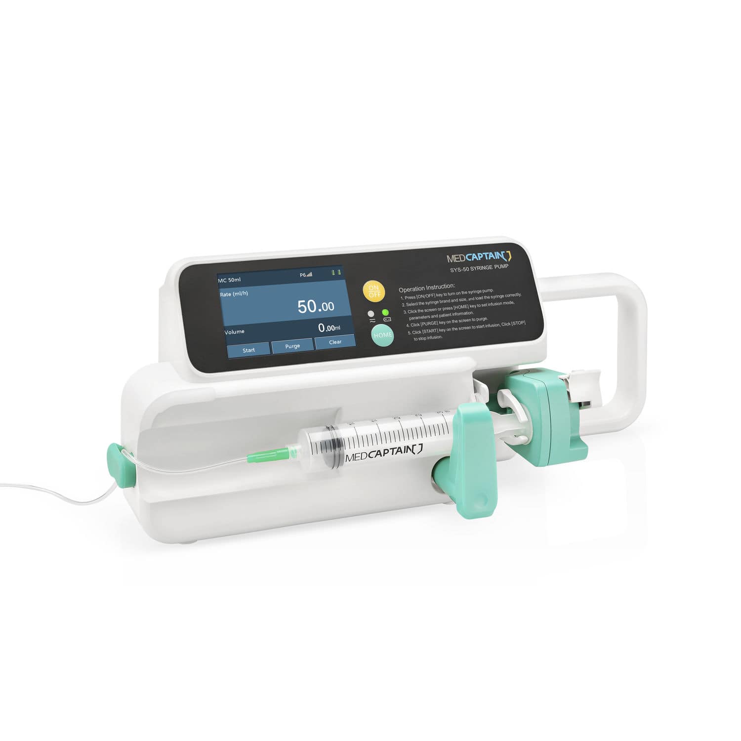 1channel infusion pump Sys50 Medcaptain Medical Technology