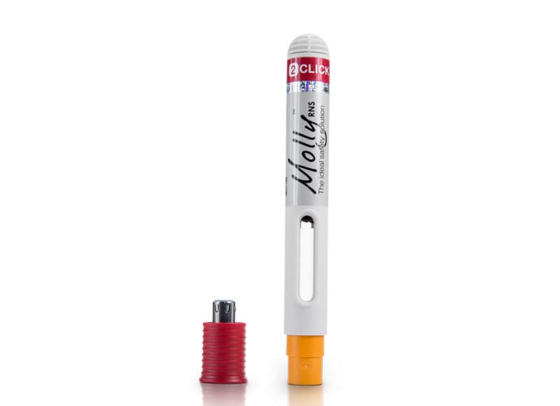 Disposable autoinjector Molly®RNS SHL Group subcutaneous