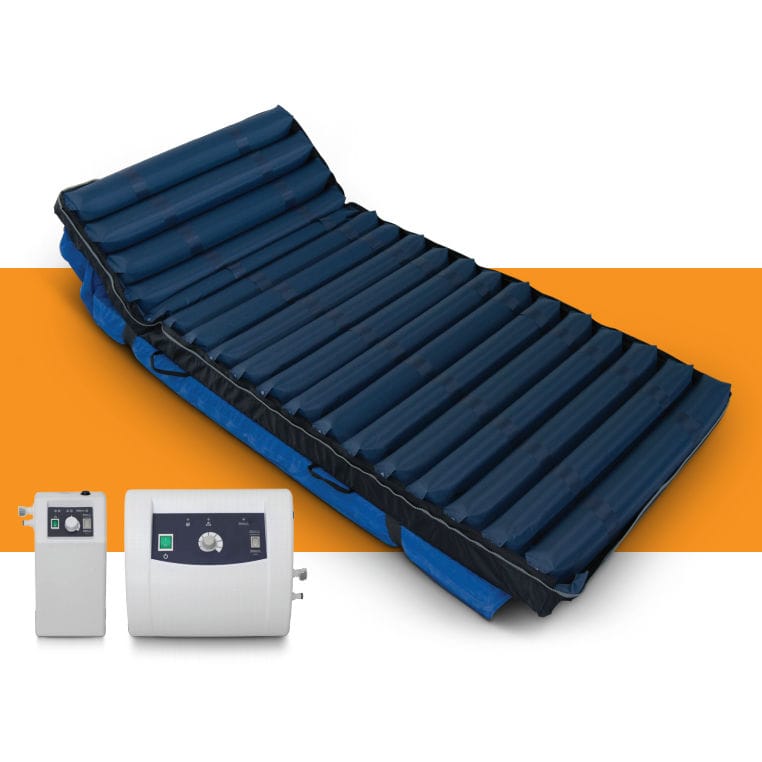 Hospital bed mattress overlay SHL Group alternating pressure / anti