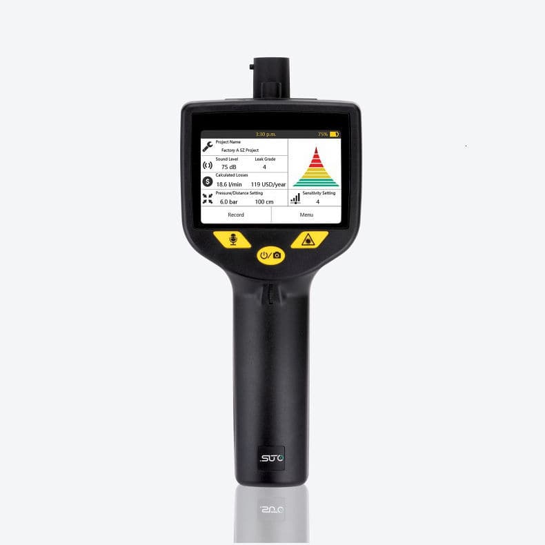 Compressed air leak detector S531 SUTO iTEC GmbH for medical