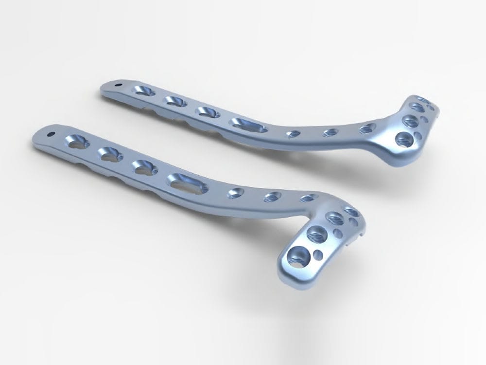 Tibia compression plate - NORMMED Medical Devices - proximal / lateral ...