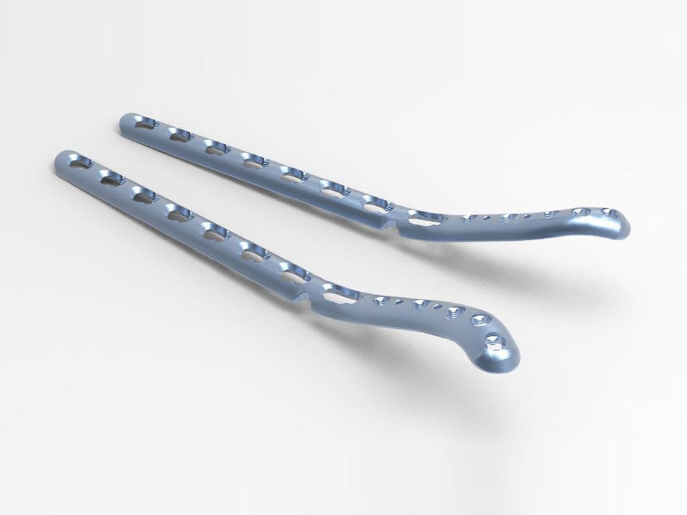 Lateral Compression Plate Humerus compression plate - NORMMED Medical Devices - distal / lateral ...