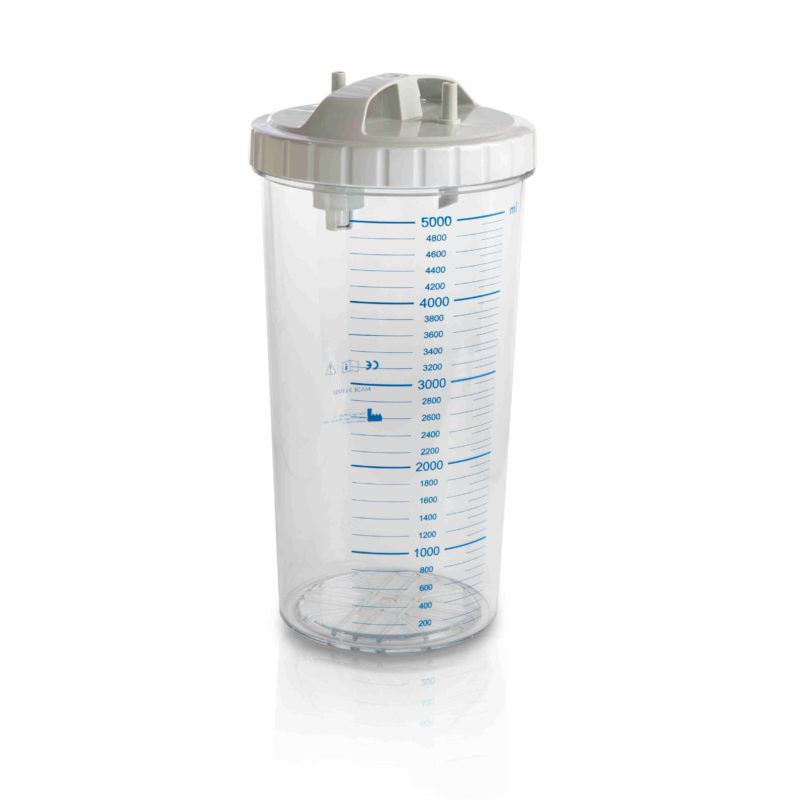 Body fluids suction jar 048210010/01 MEDUTEK polycarbonate