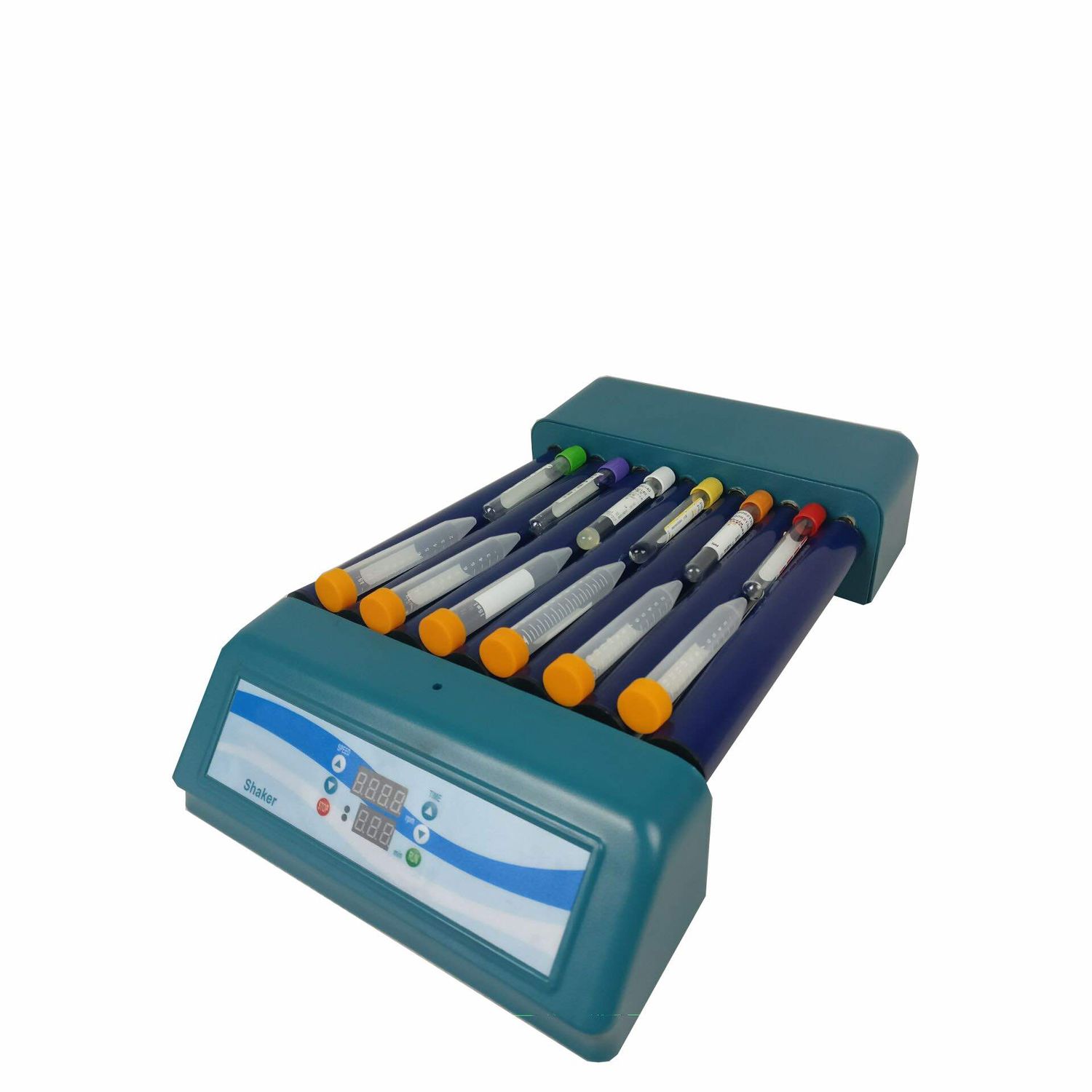 Roller laboratory mixer RM7D Aiken Corporation digital / blood