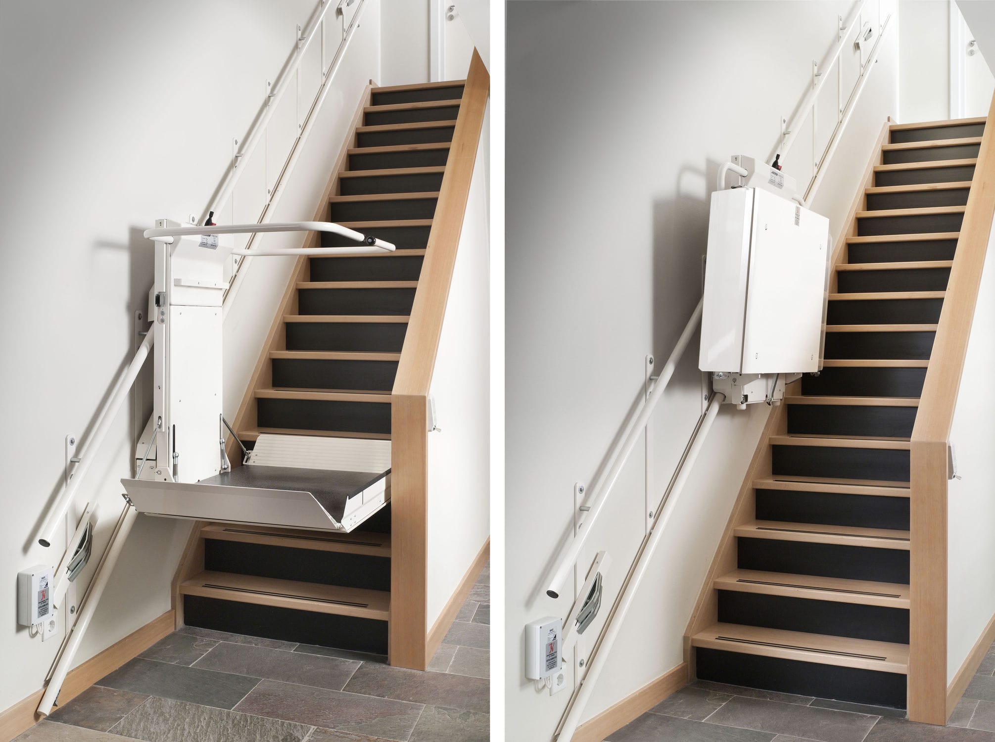 Wheelchair stairlift Delta Lehner Lifttechnik for straight