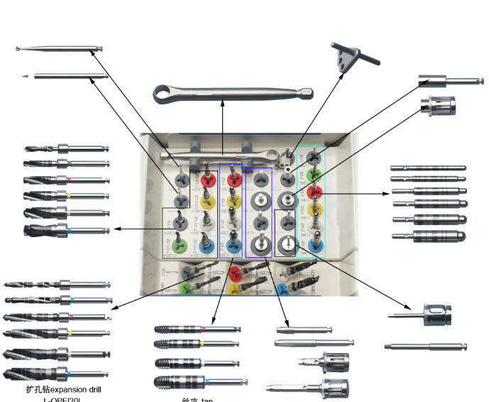 Dental surgery drill bit 17 Shanghai LZQ Precision Tool Technology