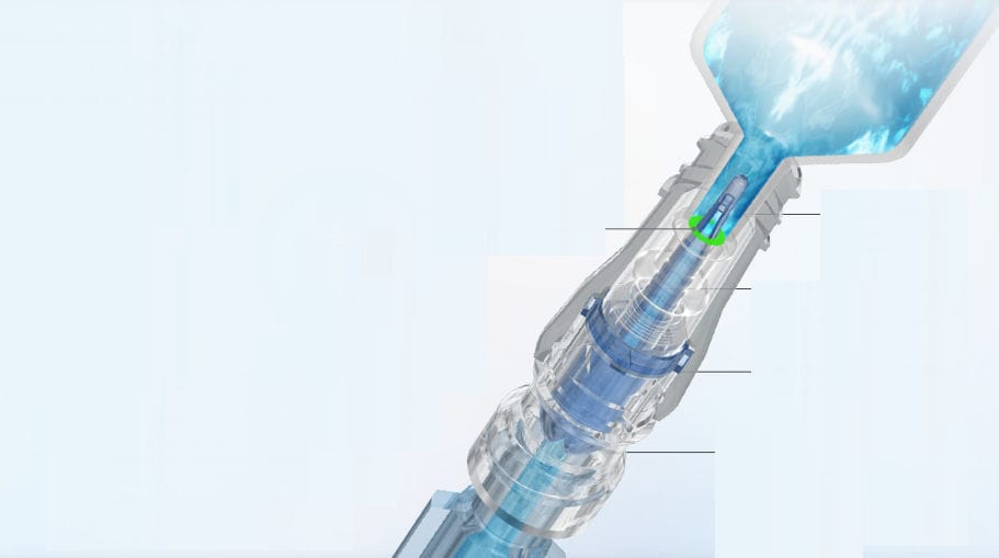 Straight infusion connector Neutron® ICU Medical with hemostasis