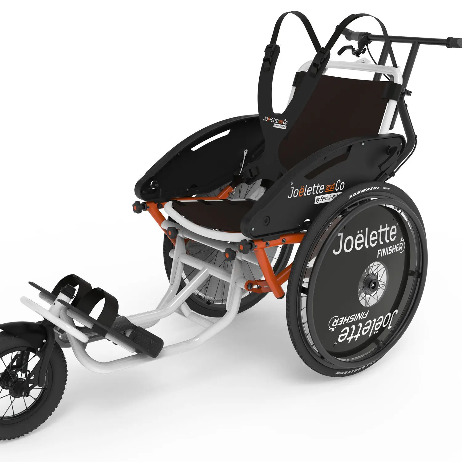 Sport wheelchair - Finisher - Joëlette and Co - manual / folding
