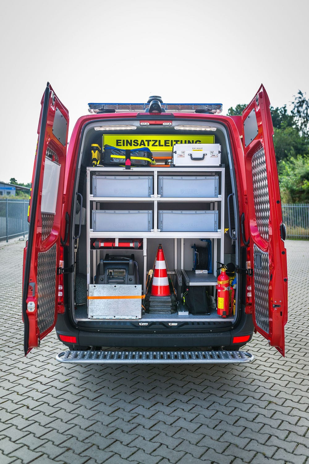Emergency mobile health vehicle / truck EmmertCrewVan Emmert Fahrzeuge