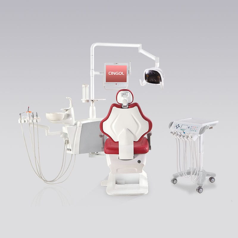 Dental unit with chair X3 Cart 2020 Foshan Cingol Medical