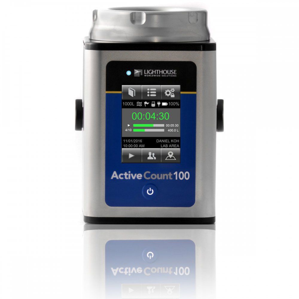 Microbial air sampler - ActiveCount100 - Lighthouse Worldwide Solutions