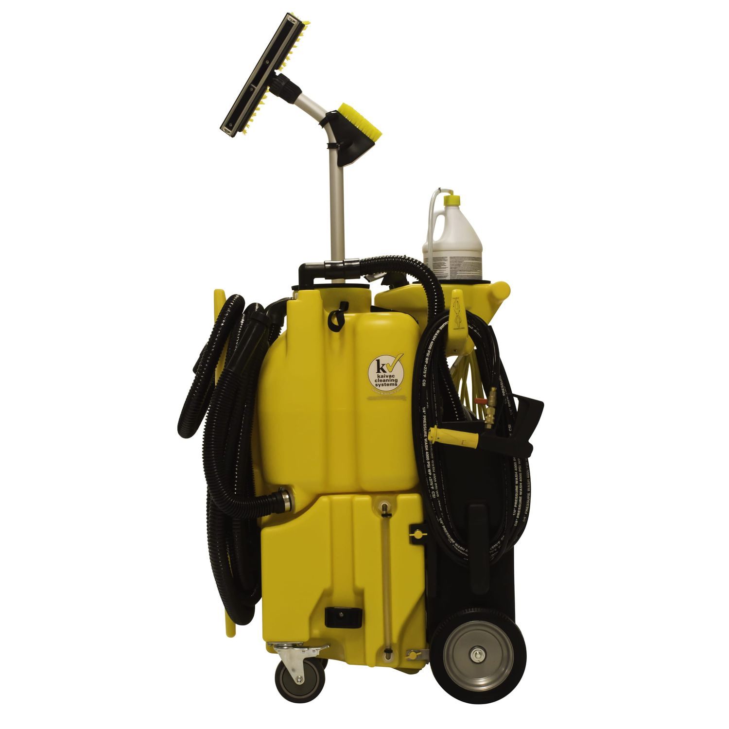 Healthcare facility steam cleaner KV17501 KAIVAC on casters