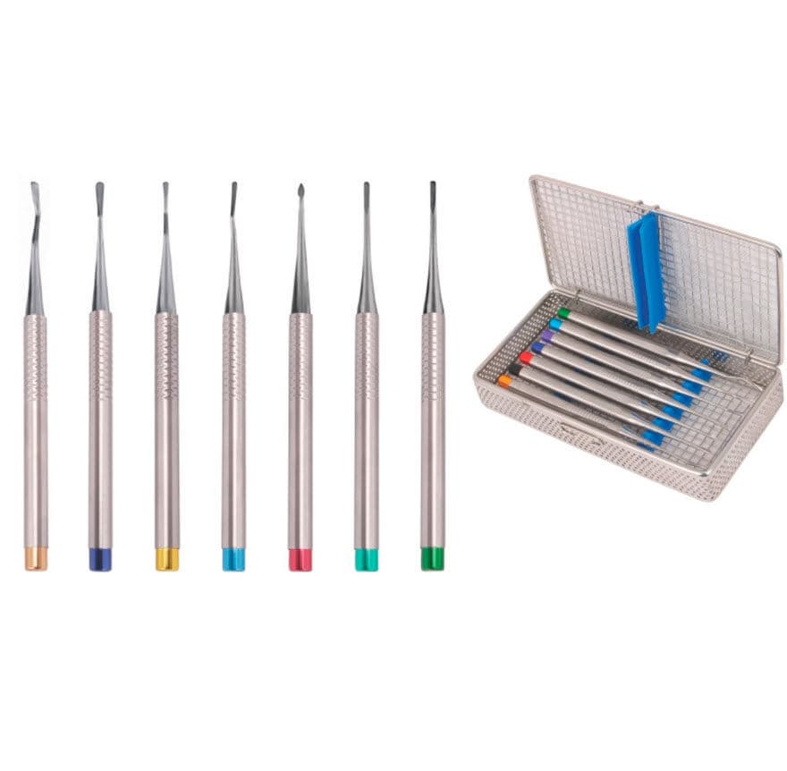 Dental extraction instrument kit 22107128 Lorien Industries