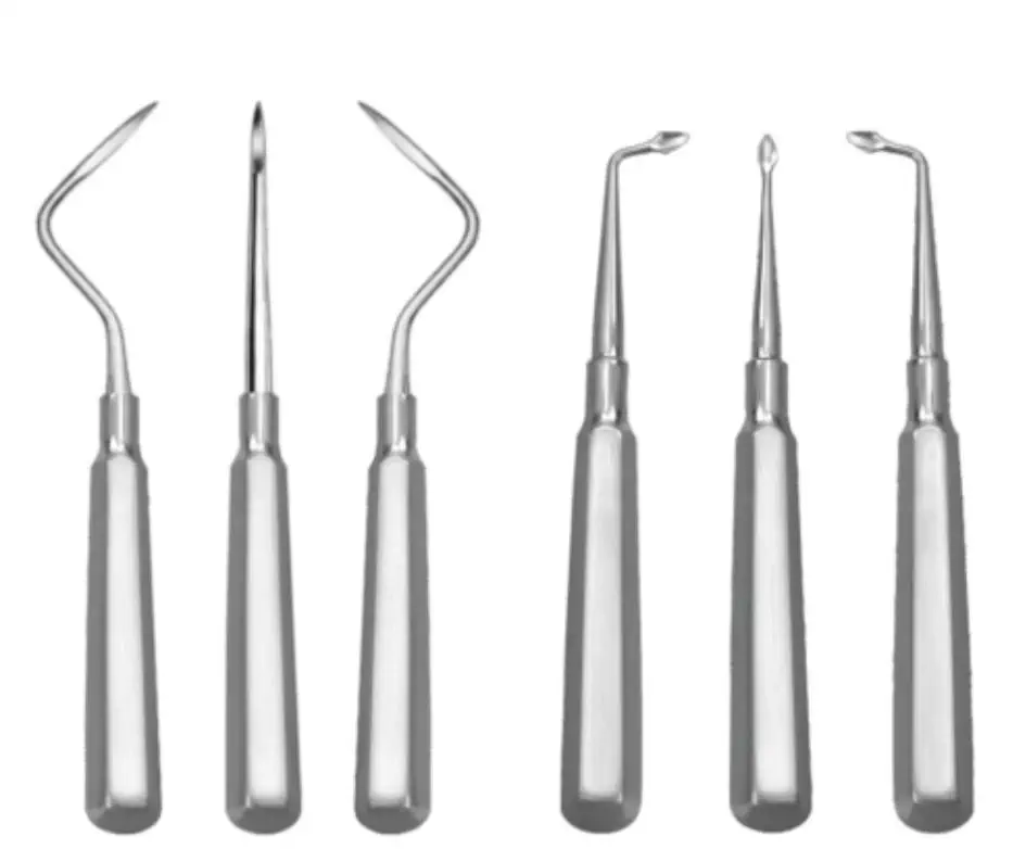 Straight dental root elevator - 13-56-00X Series - Lorien Industries
