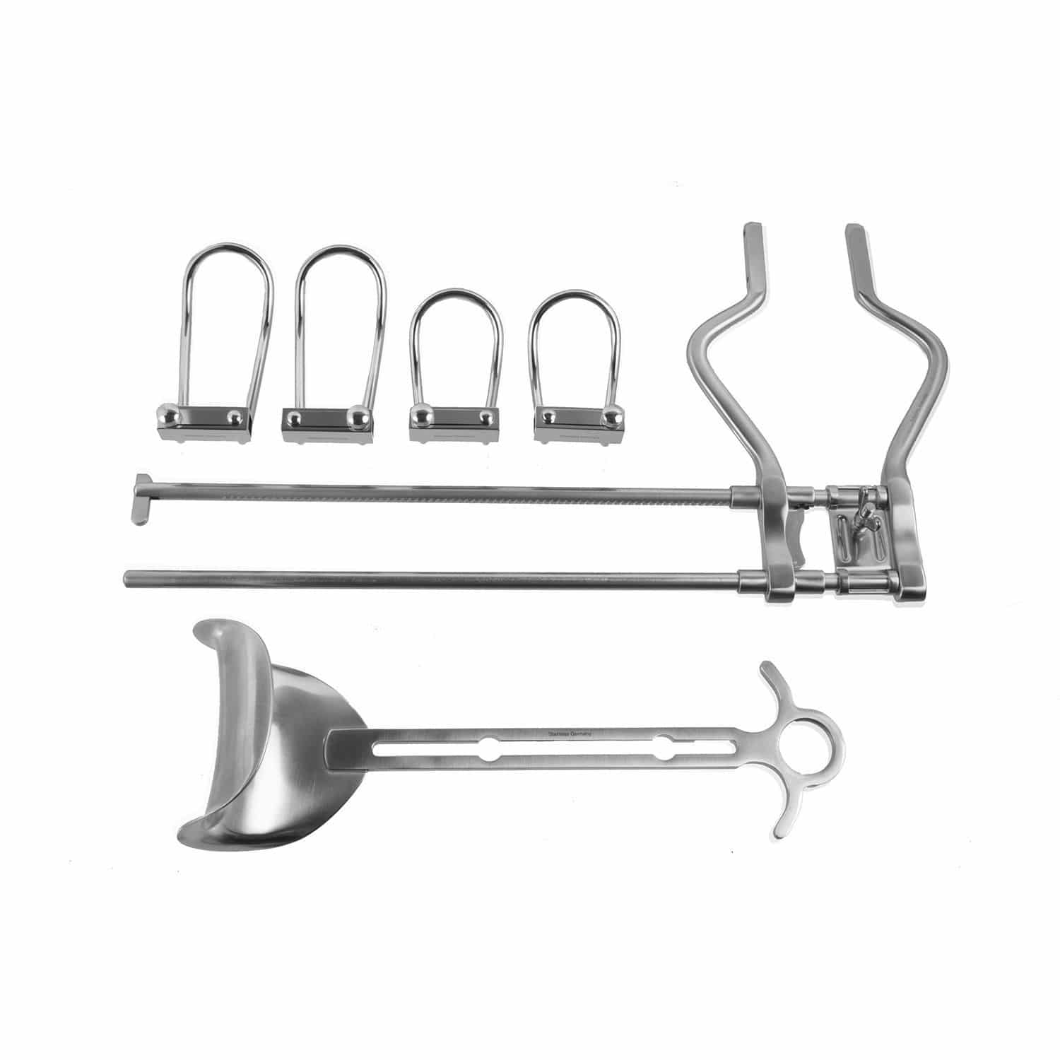 Abdominal retractor 183275 Boss Instruments surgery / Balfour