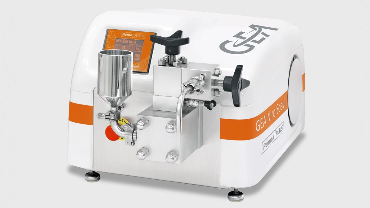 Sample preparation homogenizer PandaPLUS 1000 GEA Tiromat Packaging