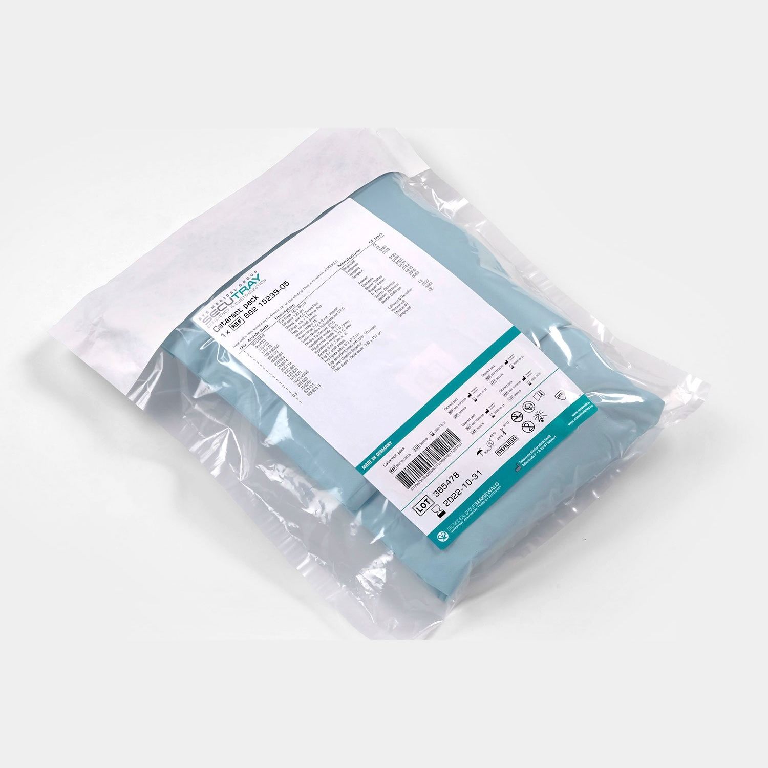 Ophthalmic surgery instrument kit SecuTray STS Medical Group SARL