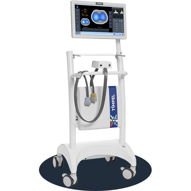 Patient monitor on casters - ENLIGHT 1800 - Timpel S.A. - RESP ...