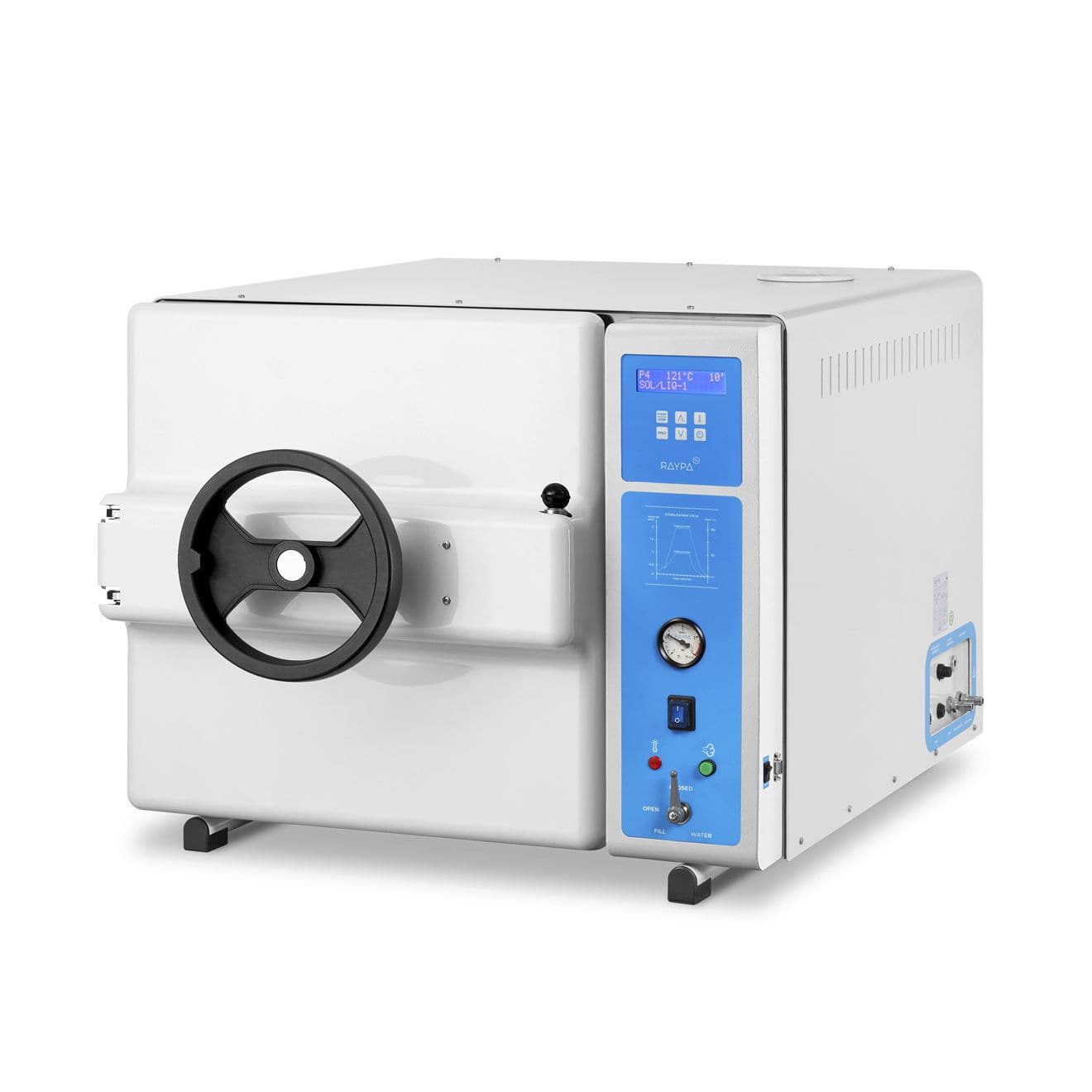 Laboratory autoclave AHSN series RAYPA microbiology / for