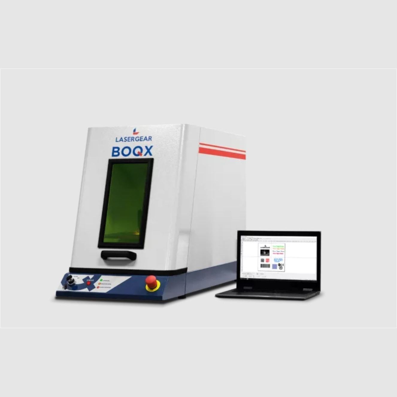 Laser marking system LaserGear BOQX TYKMA Electrox medical