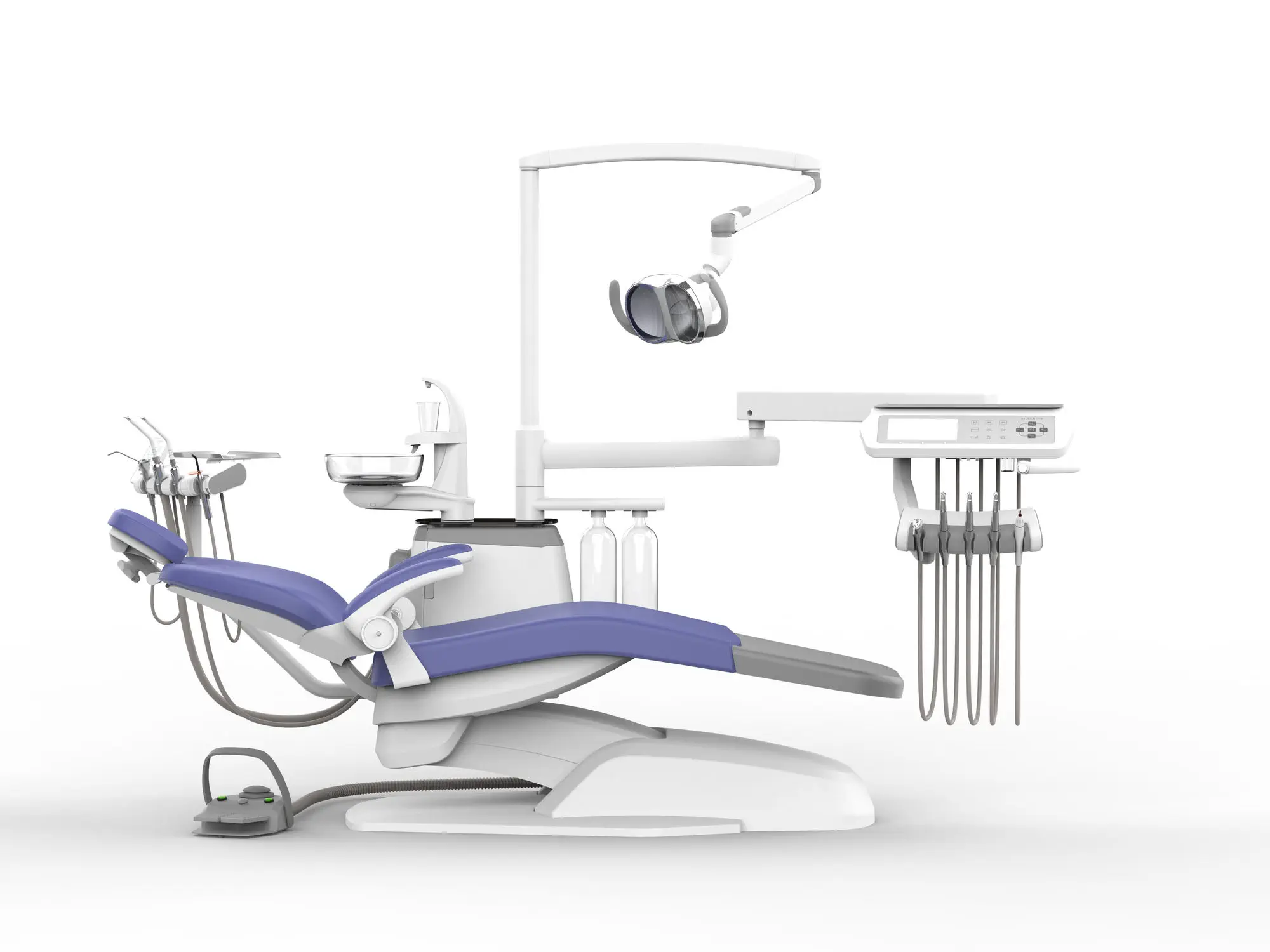 Dental unit with electric chair - 8000B-CRS0 - Silverfox