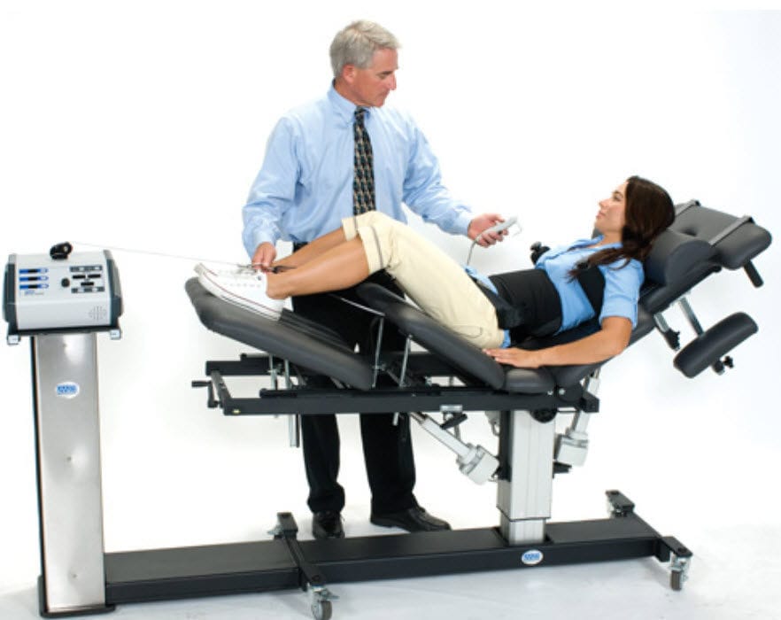 Lumbar traction table NeuralFlex® Mettler Electronics