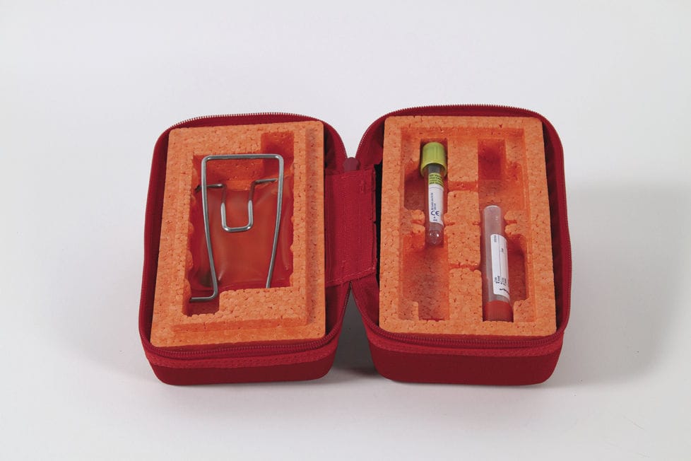 Biological sample container / transport / for temperaturesensitive