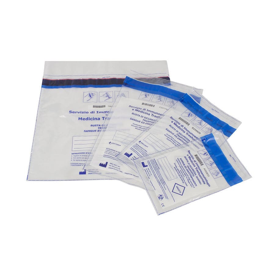 Biological samples packaging pouch TE 404002 M.&G. INTL srl plastic