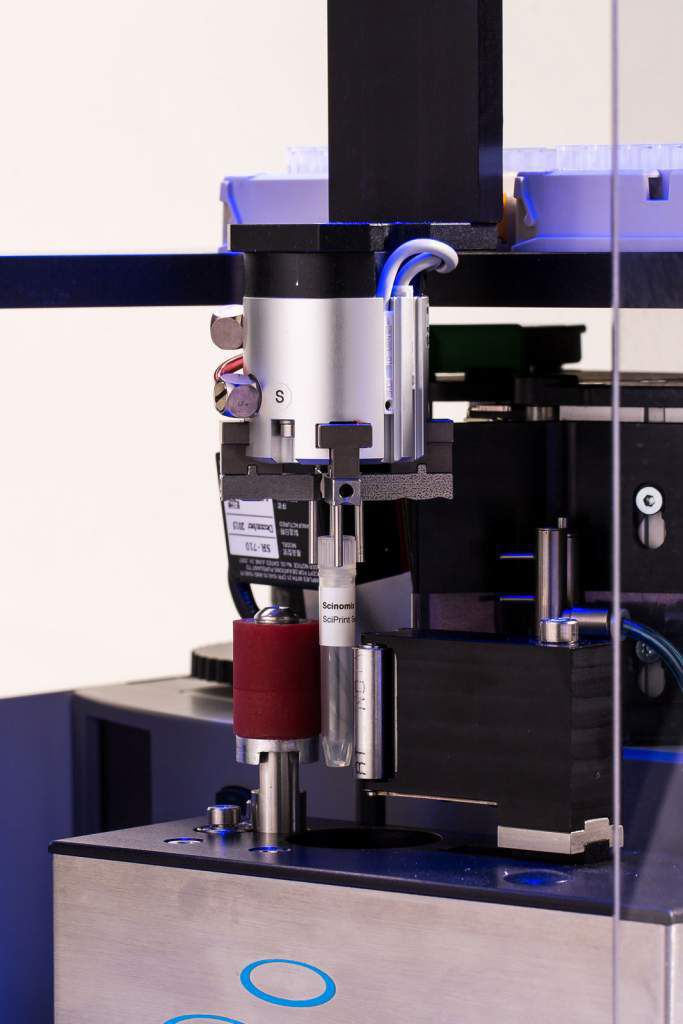 Laboratory tube labeler SciPrint VX2 Scinomix, Inc automatic