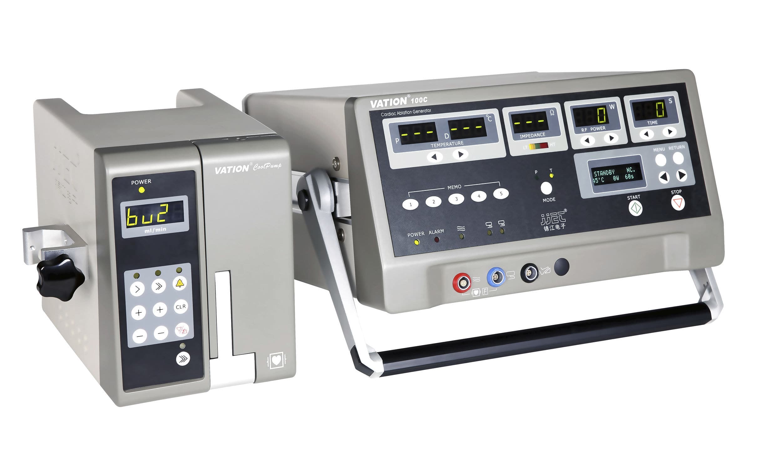 Ablation electrosurgical unit / cardiology / radio frequency / with