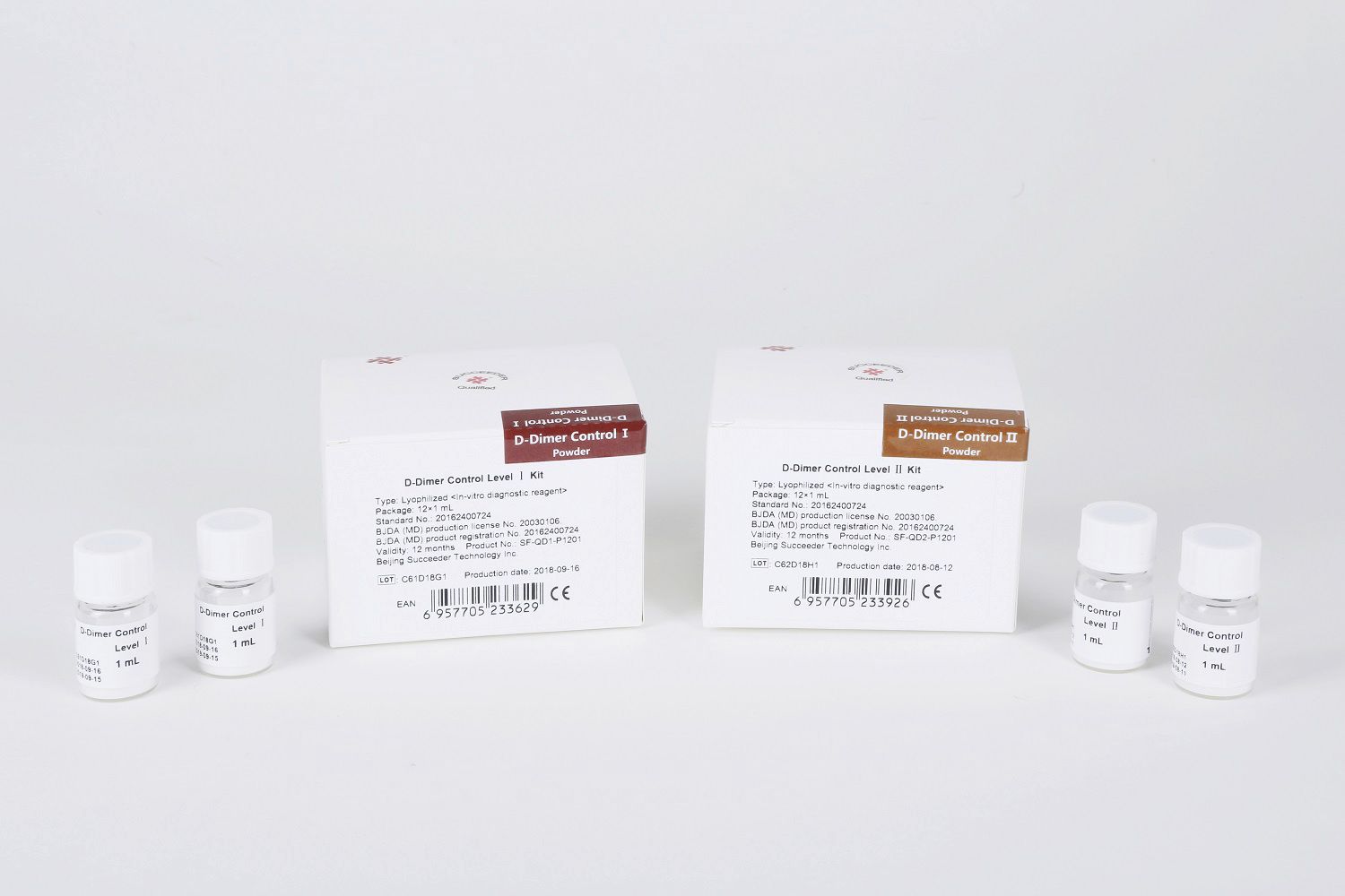 Diagnostic reagent kit APTT PT FIB TT FDP INR Beijing Succeeder