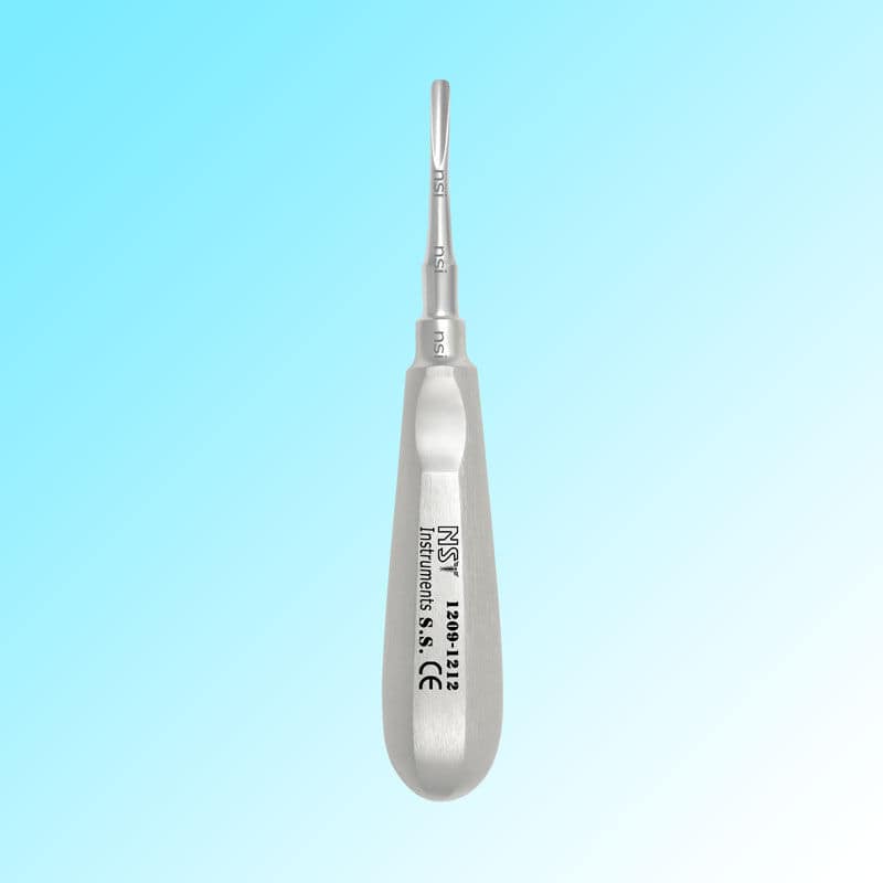 Curved dental root elevator 12091212 New Surgical Instruments Co