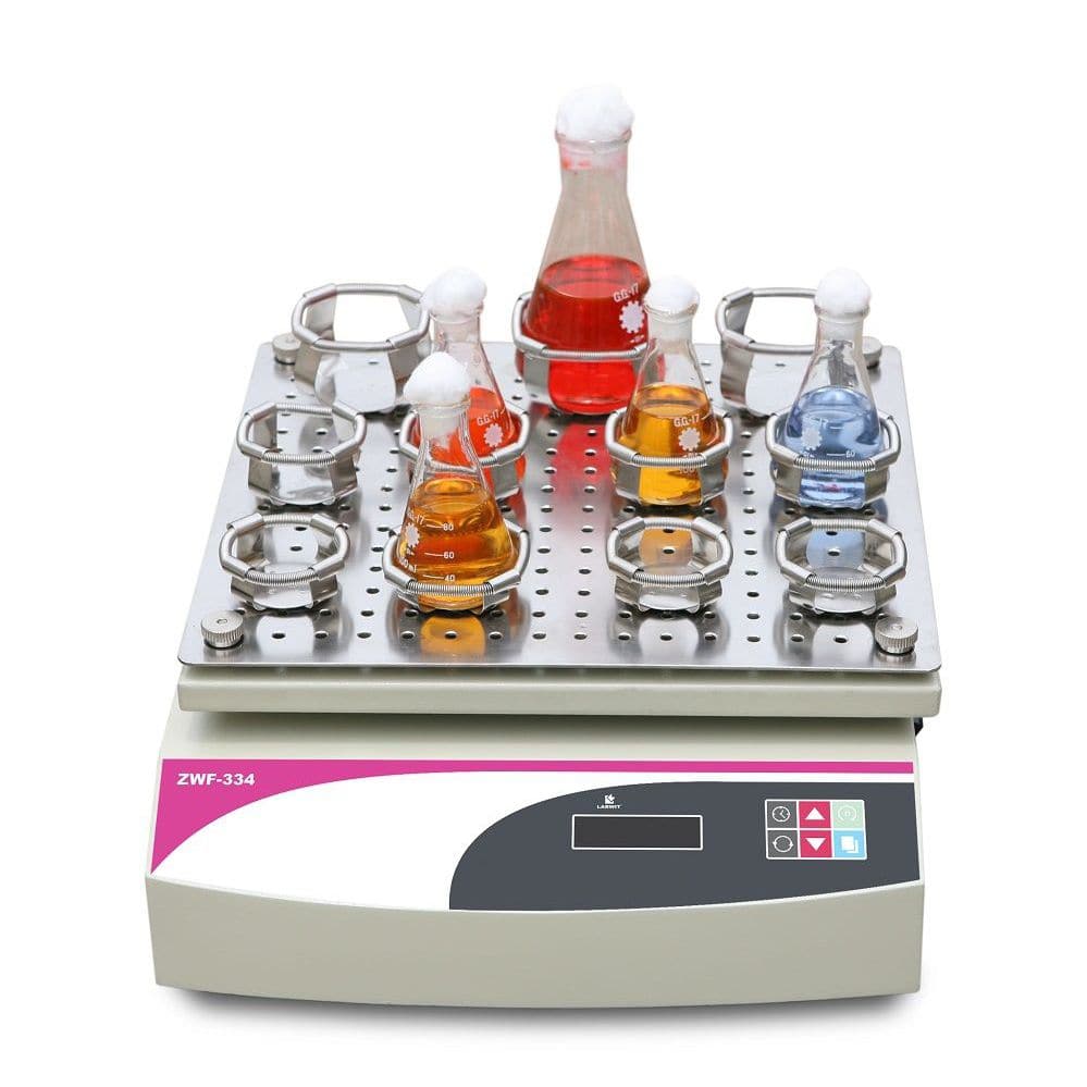 Reciprocating laboratory shaker ZWF334 Labwit Scientific digital
