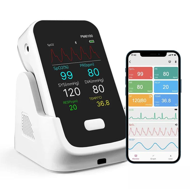 PM6100 生体モニター Portable patient monitor - PM6100 - Shanghai Berry Electronic Tech