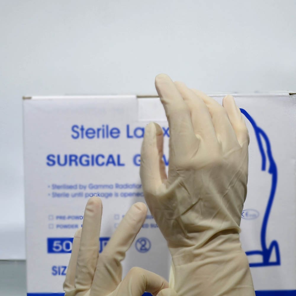 surgical latex gloves price