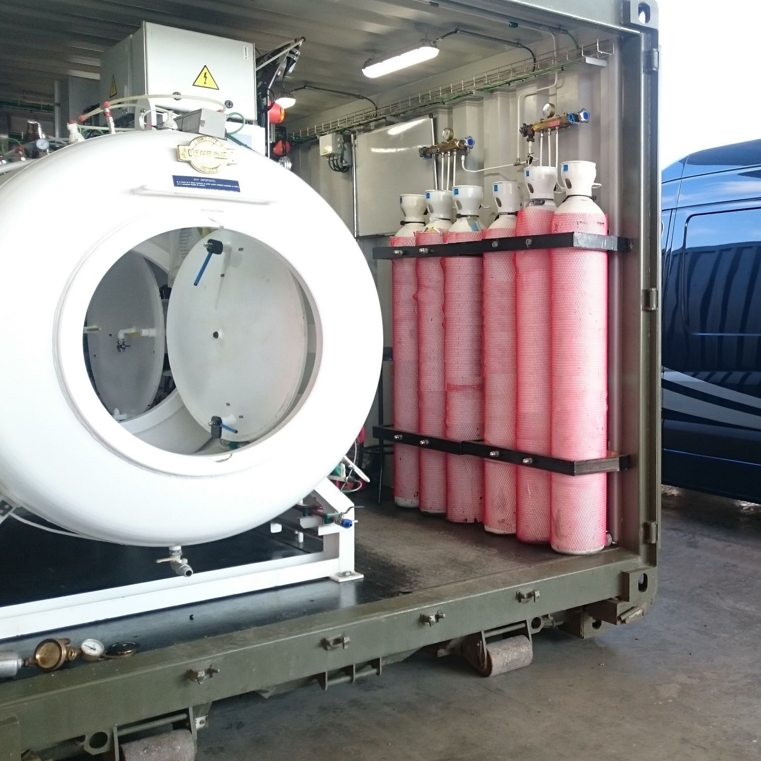 Decompression hyperbaric chamber - IB-130, IB-150, IB-180 - Iberco