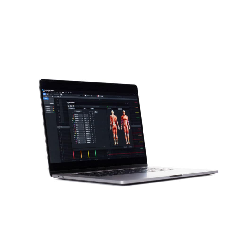 Hospital software Cometa EMG / analysis / visualization