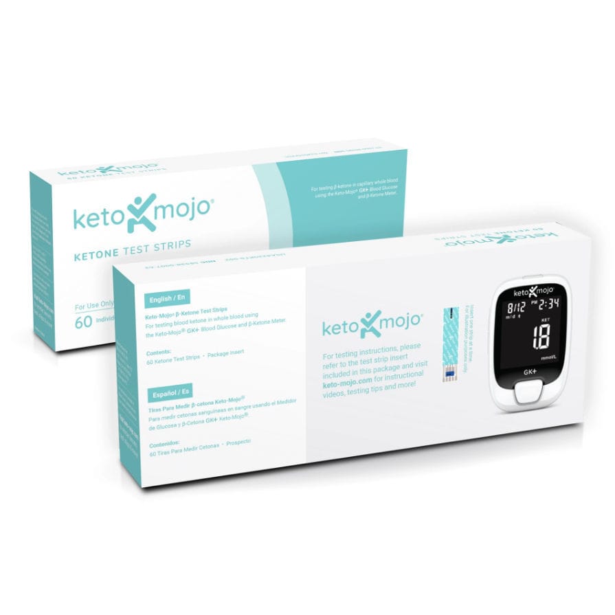 Ketosis test strip KETOMOJO blood / strip