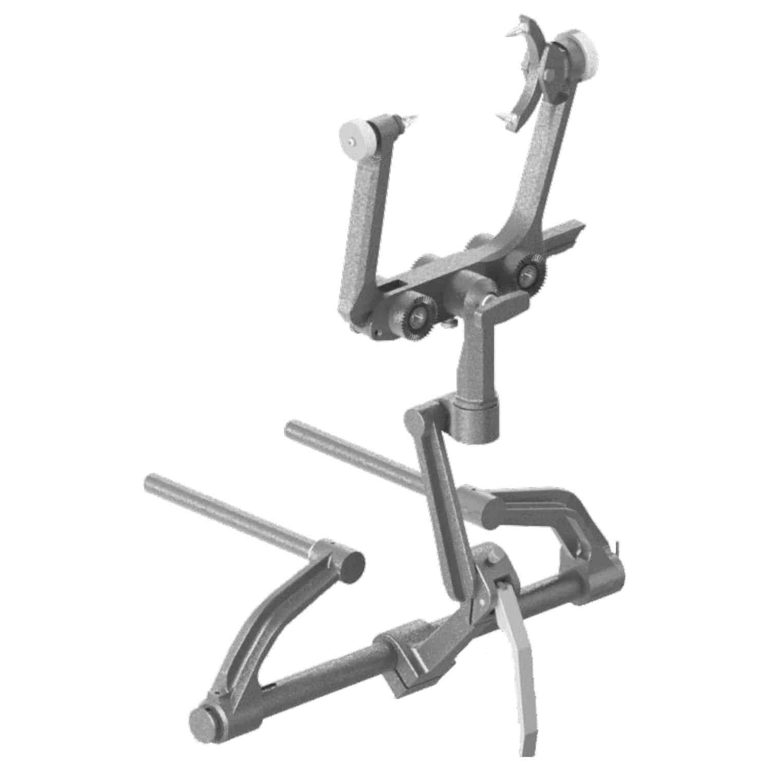 Craniotomy skull clamp G13ZX221171 Teasdale adult / aluminium