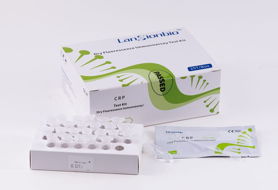 CRP test kit Lansion Biotechnology Co., Ltd for inflammatory
