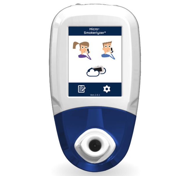 CO breathing monitor Micro+™pro coVita for smokers / electronic