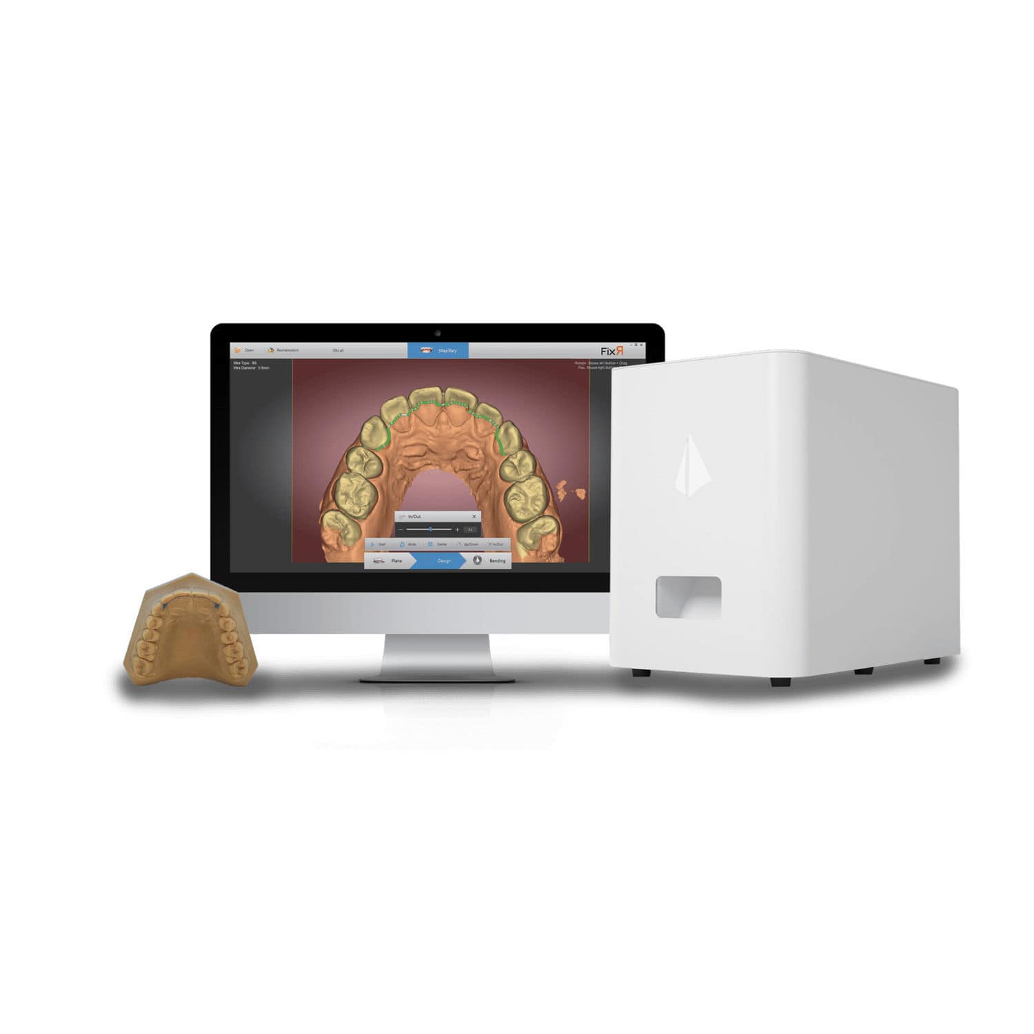 Orthodontic wire bender Yoat Bender 3D Totem